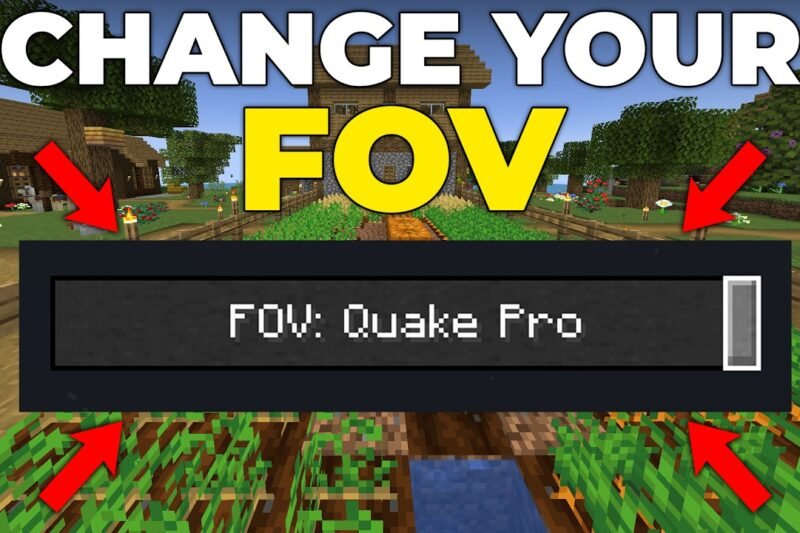 How To Change Fov In Minecraft To Customize Your View